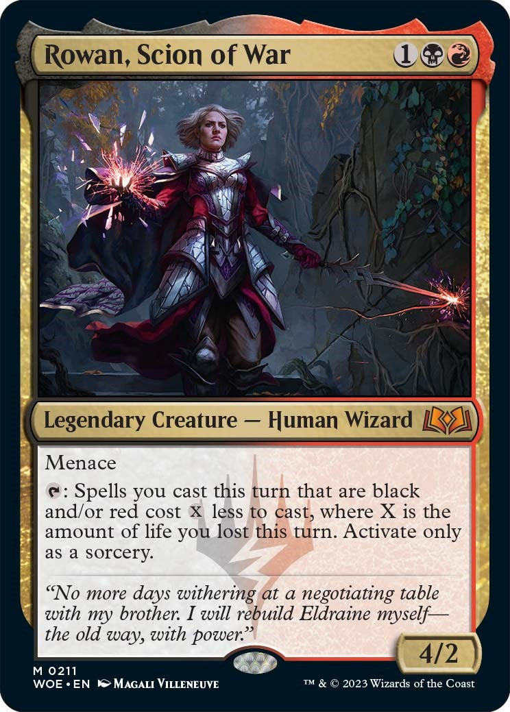 Rowan Scion of War
