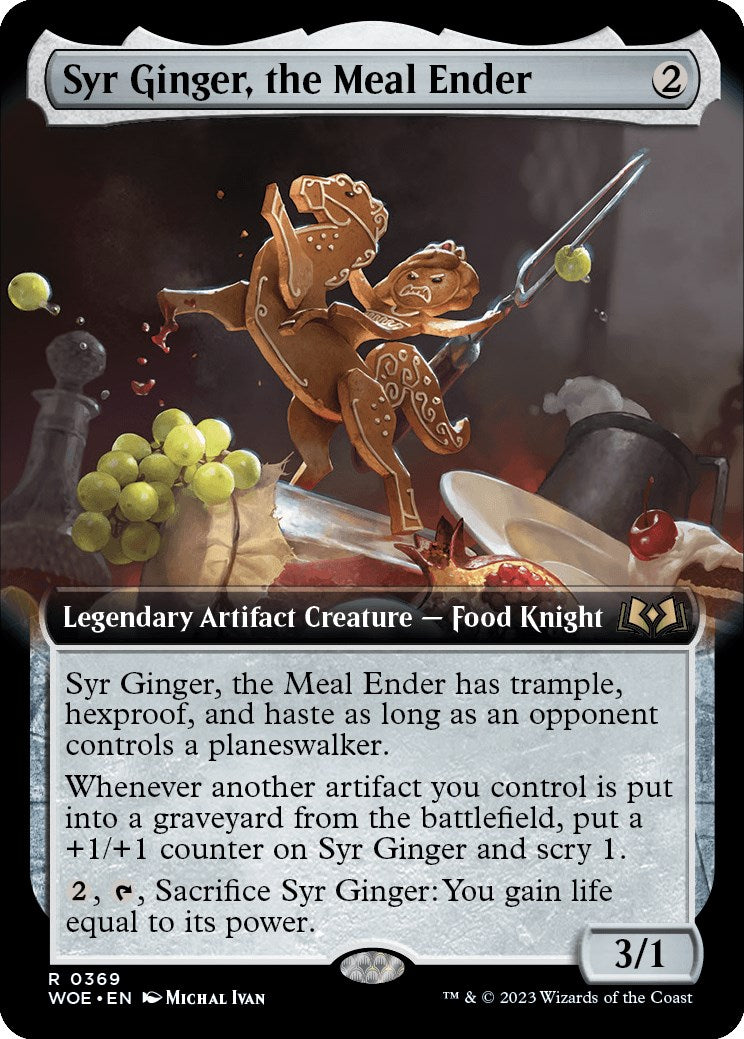 Syr Ginger the Meal Ender Extended Art