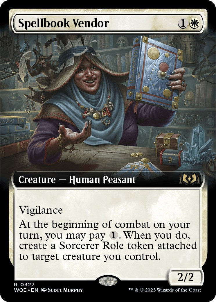 Spellbook Vendor Extended Art