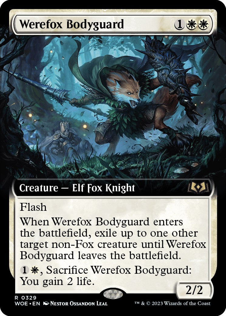 Werefox Bodyguard Extended Art
