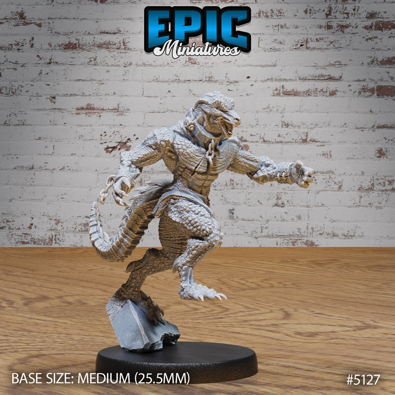 Lizardfolk Slave Miniatures