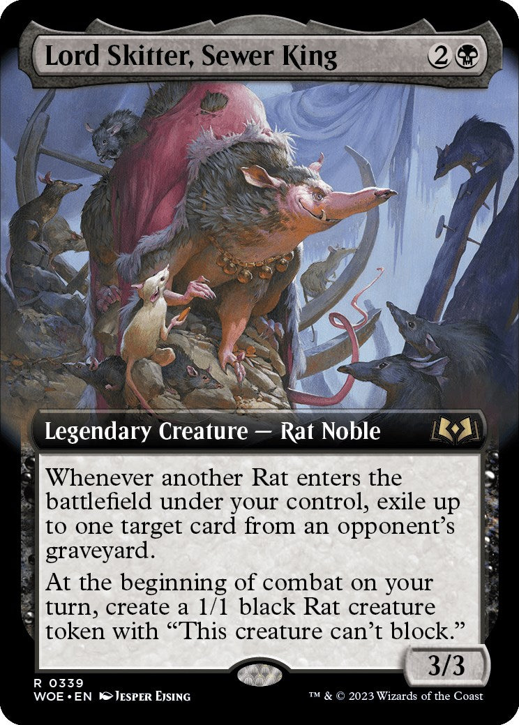 Lord Skitter Sewer King Extended Art