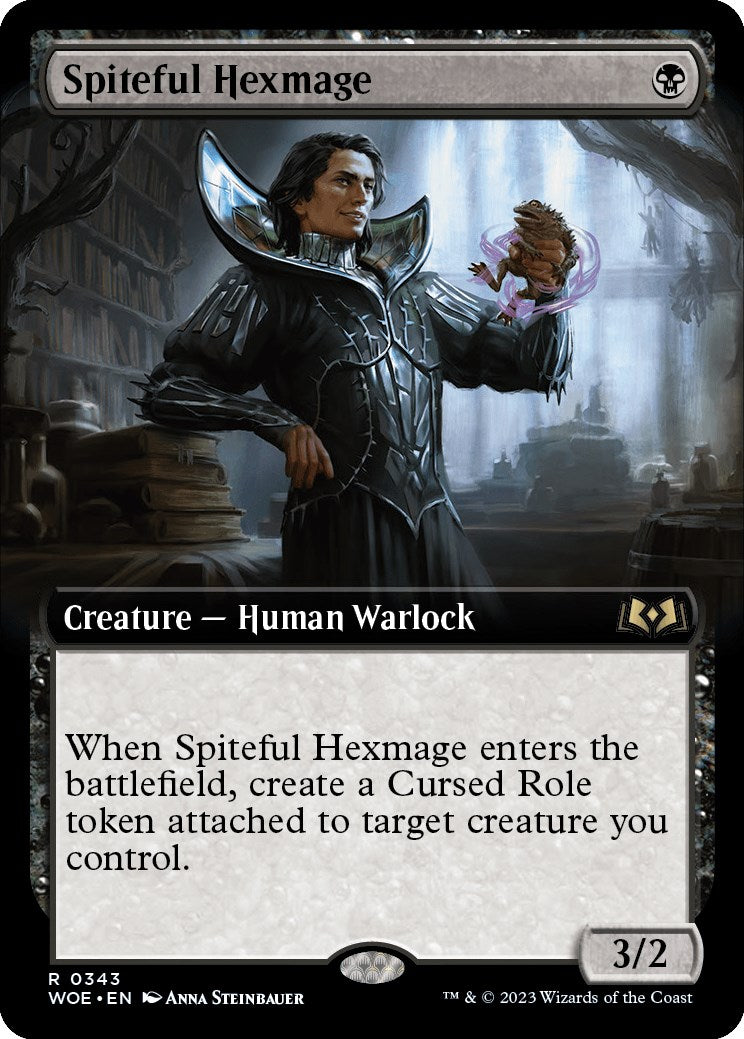 Spiteful Hexmage Extended Art
