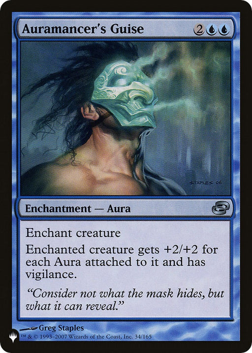Auramancer's Guise - The List Reprints #34/165 Magic: The Gathering card