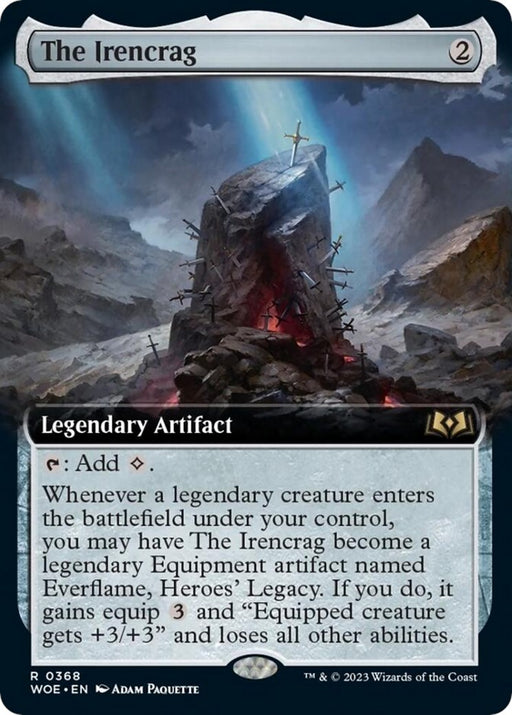 The Irencrag Extended Art