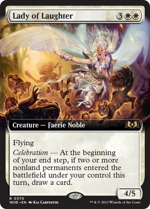 Lady of Laughter Extended Art