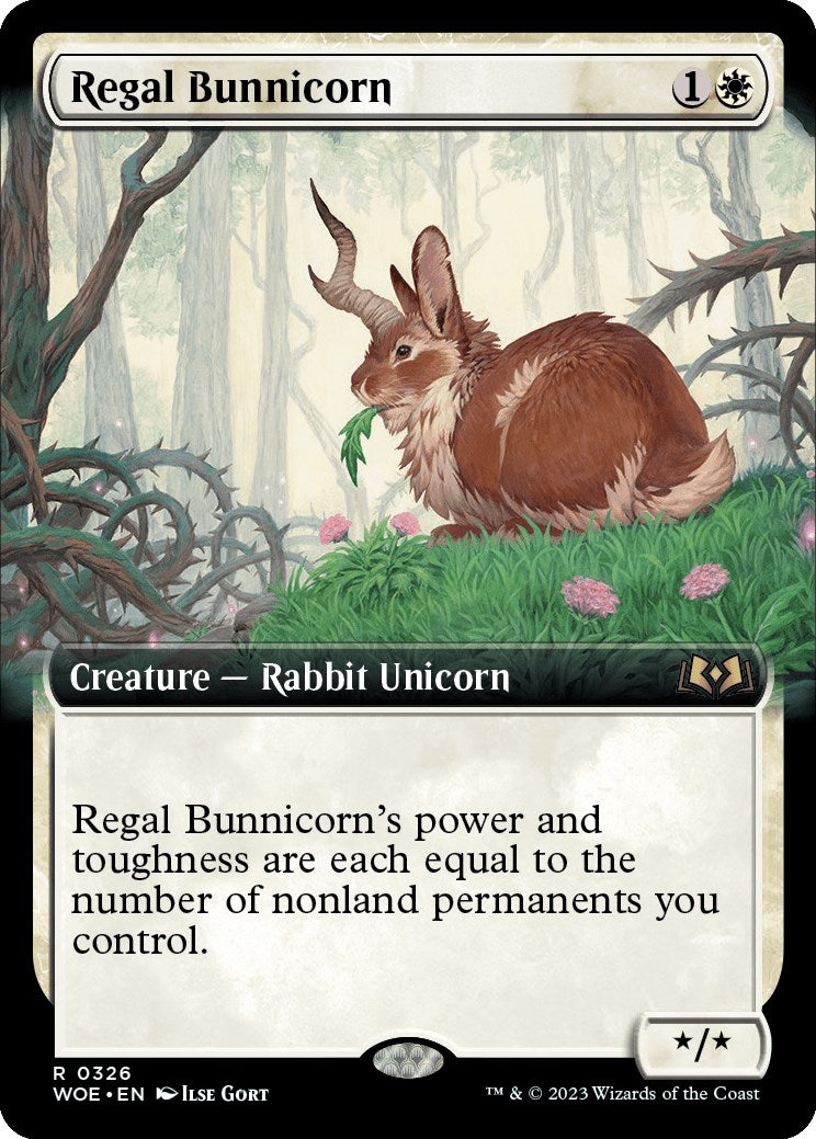 Regal Bunnicorn Extended Art