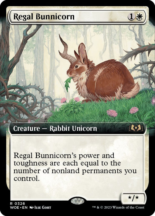 Regal Bunnicorn Extended Art