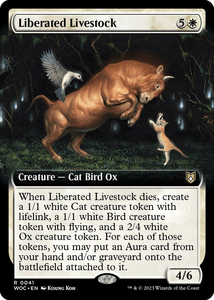 Liberated Livestock Extended Art