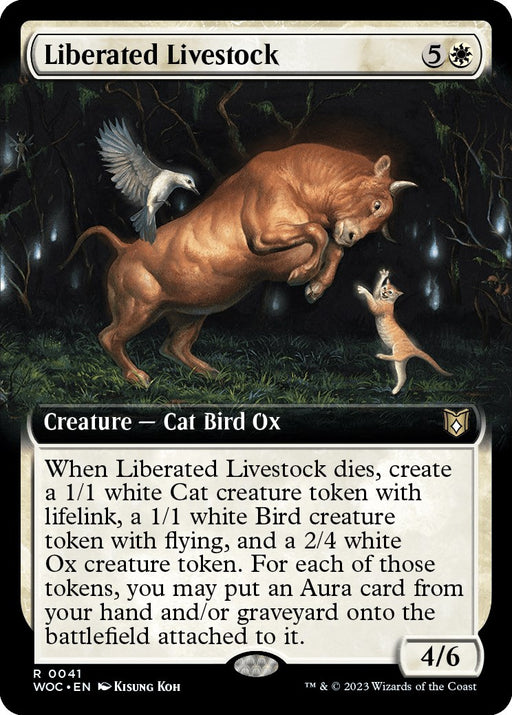 Liberated Livestock Extended Art