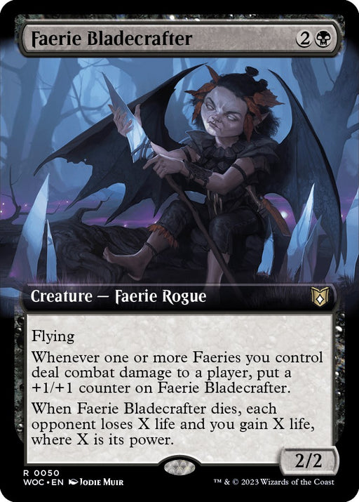 Faerie Bladecrafter Extended Art