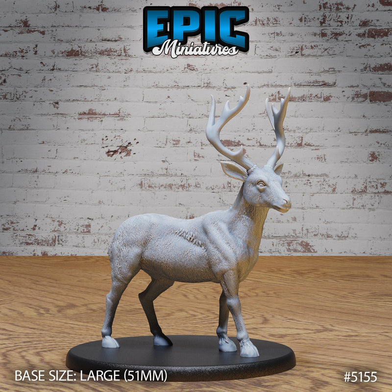 Deer Miniatures – TTRPG Forest Critters
