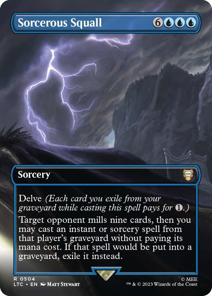 Sorcerous Squall Borderless