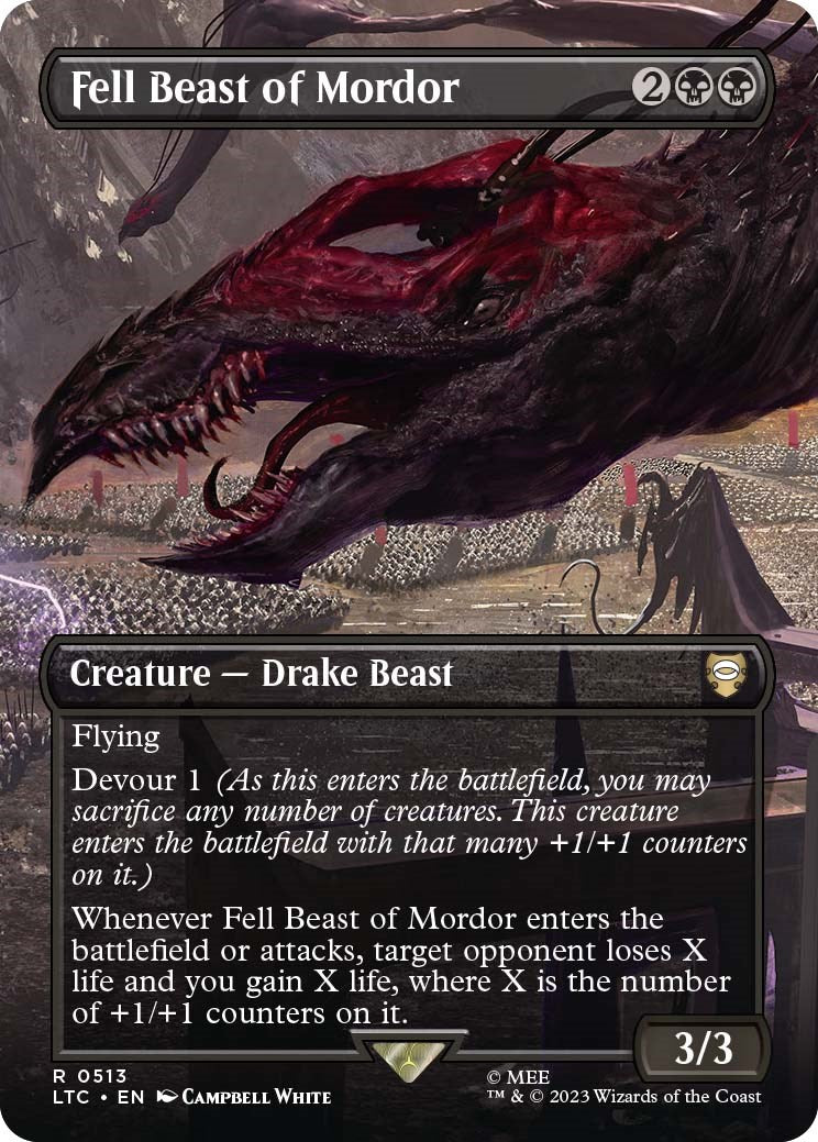 Fell Beast of Mordor Borderless