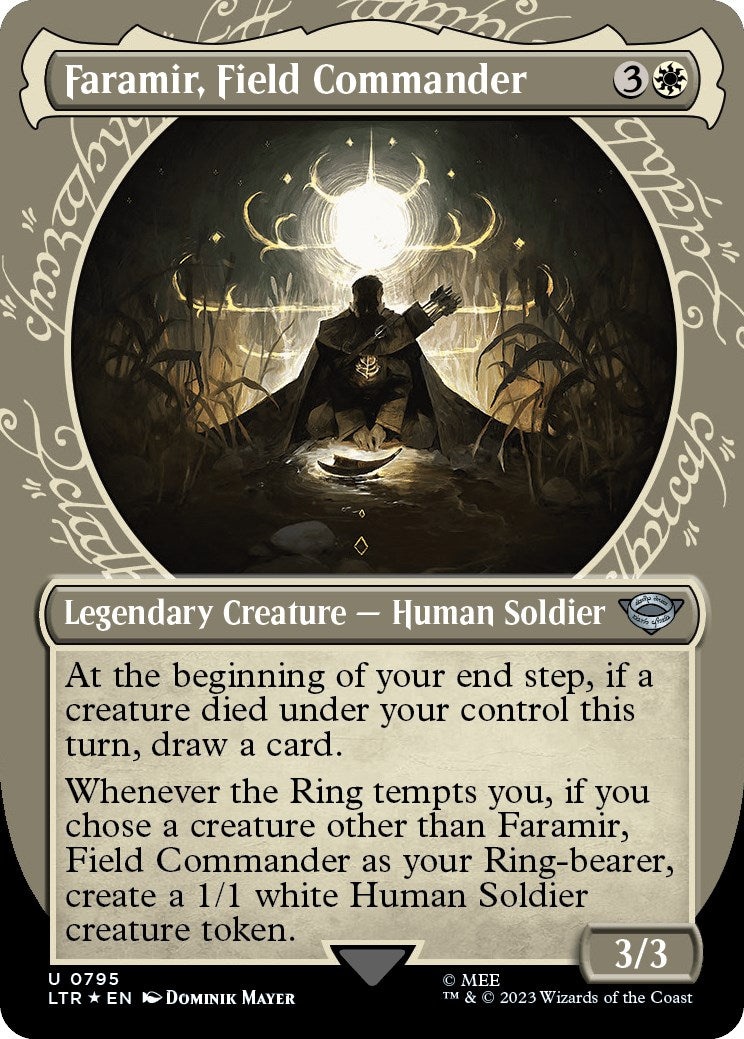 Faramir Field Commander Showcase Surge Foil