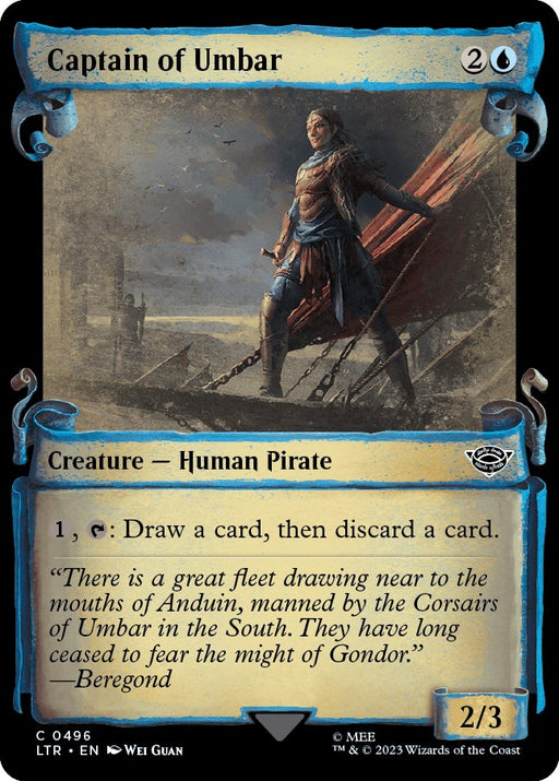 Captain of Umbar Showcase Scrolls