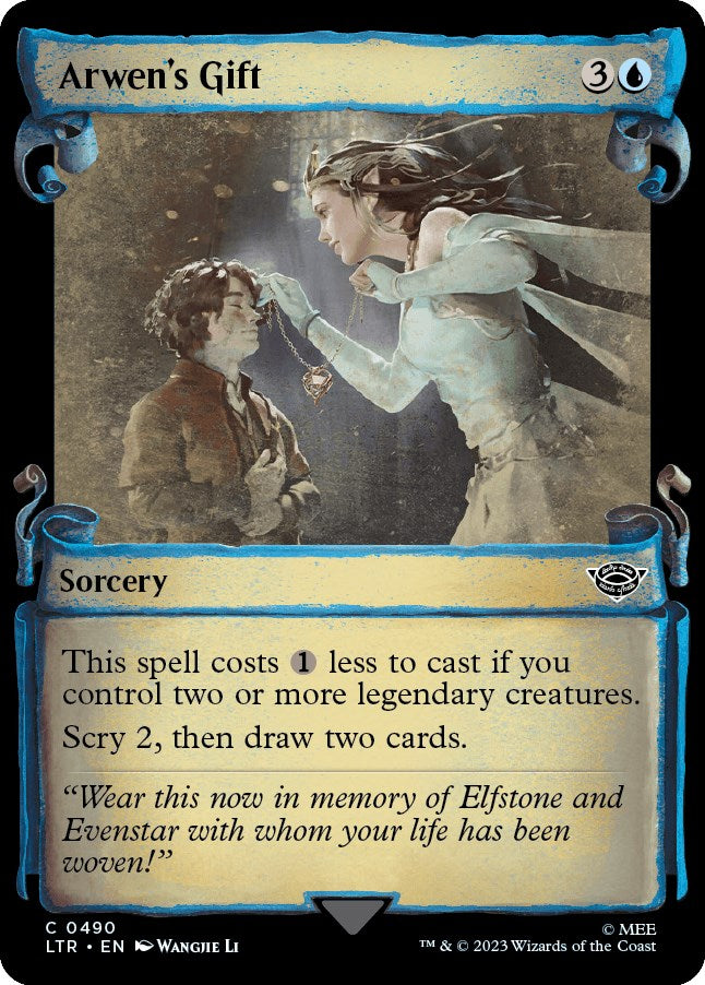 Arwens Gift Showcase Scrolls