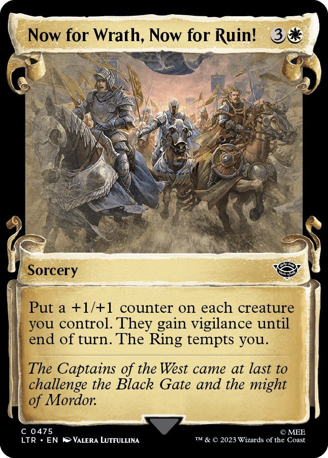Now for Wrath Now for Ruin Showcase Scrolls