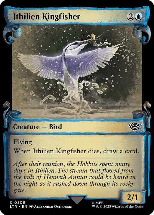 Ithilien Kingfisher Showcase Scrolls