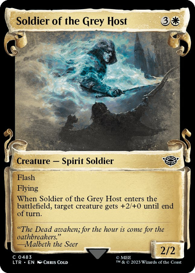 Soldier of the Grey Host Showcase Scrolls
