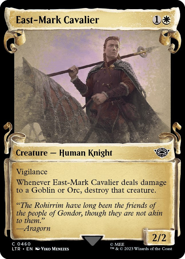 East Mark Cavalier Showcase Scrolls