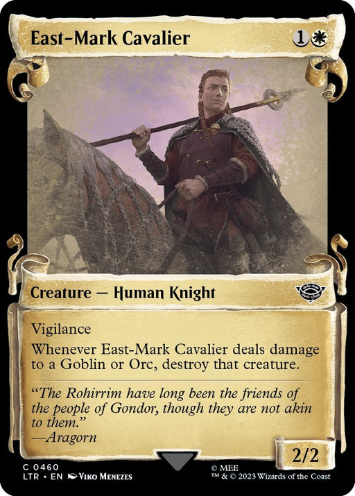 East Mark Cavalier Showcase Scrolls