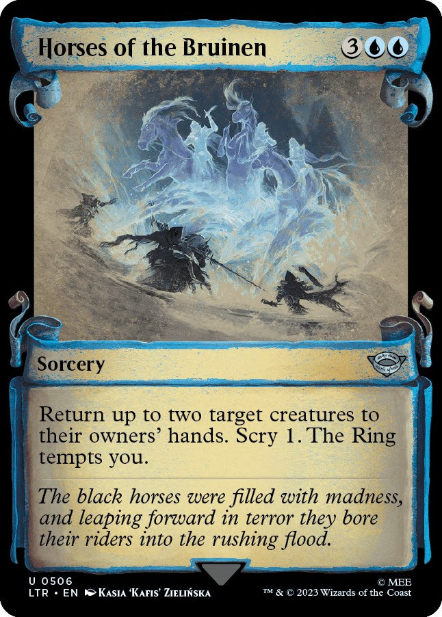 Horses of the Bruinen Showcase Scrolls