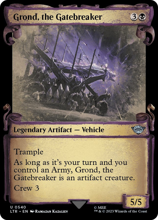 Grond the Gatebreaker Showcase Scrolls