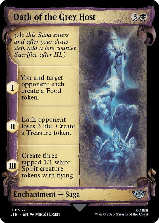 Oath of the Grey Host Showcase Scrolls