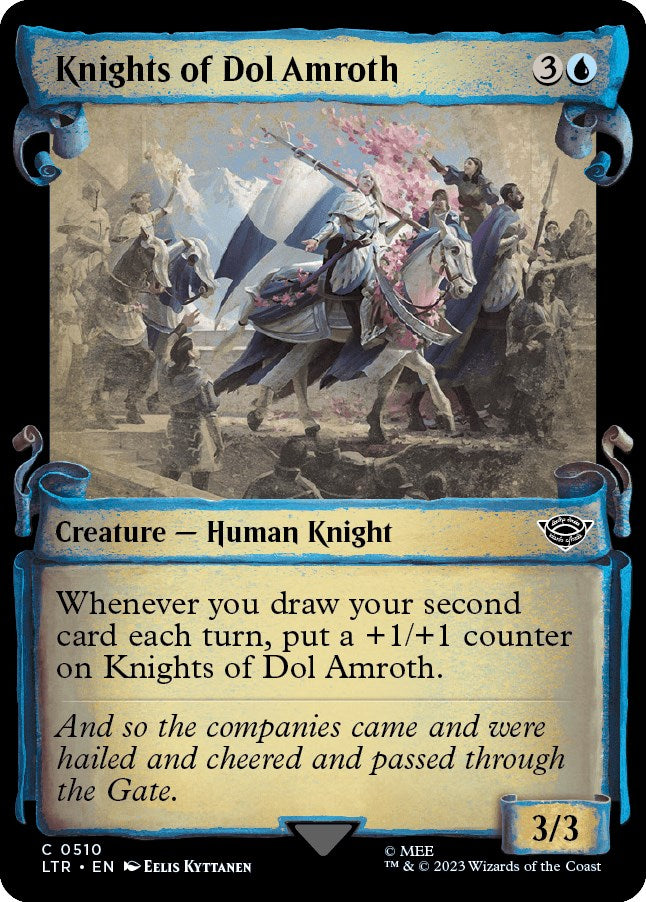 Knights of Dol Amroth Showcase Scrolls