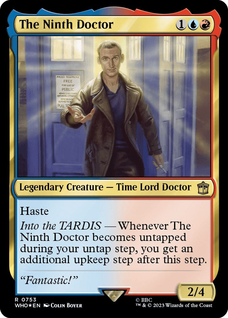 The Ninth Doctor Surge Foil