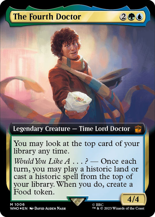 The Fourth Doctor (Extended Art) (Surge Foil)