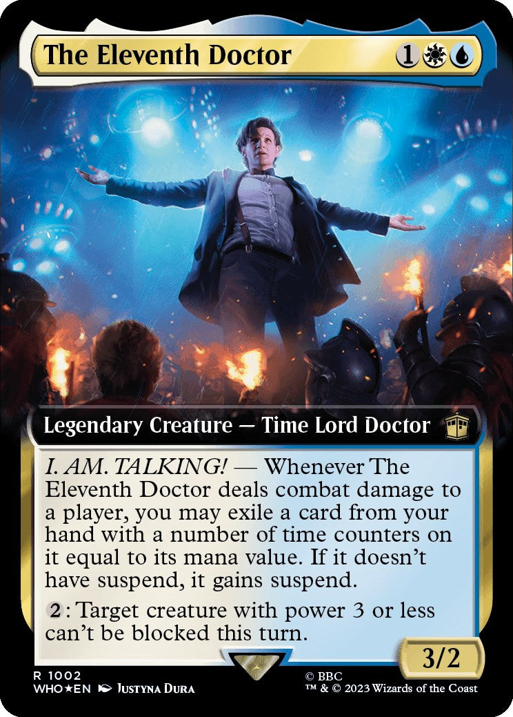 The Eleventh Doctor Extended Art Surge Foil