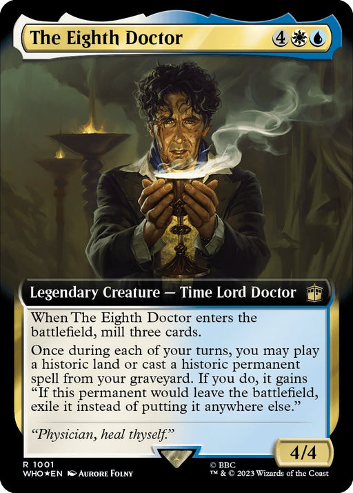 The Eighth Doctor Extended Art Surge Foil