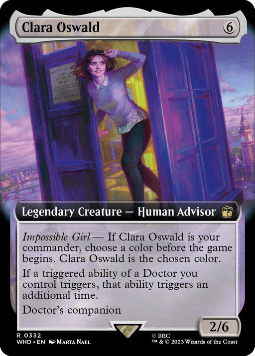 Clara Oswald Extended Art