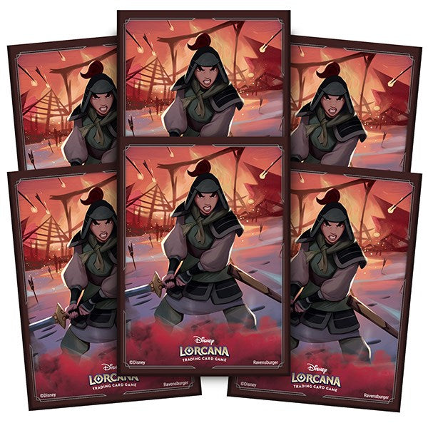 Disney Lorcana Card Sleeves - Mulan (65-Pack) [RCS]