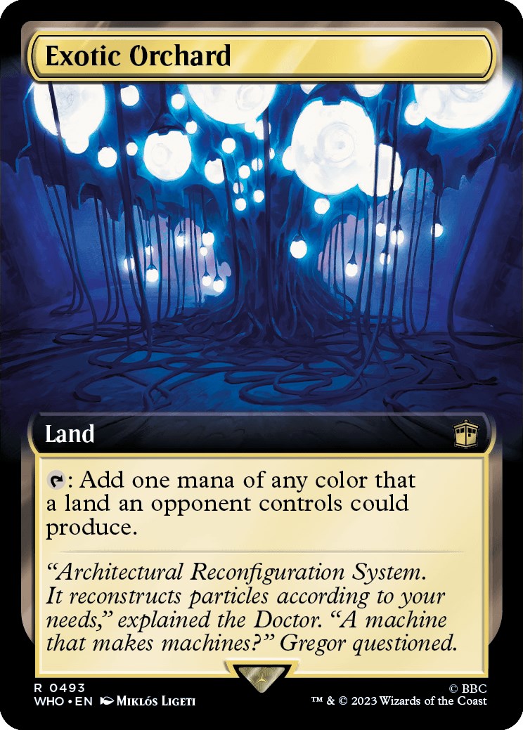 Exotic Orchard Extended Art