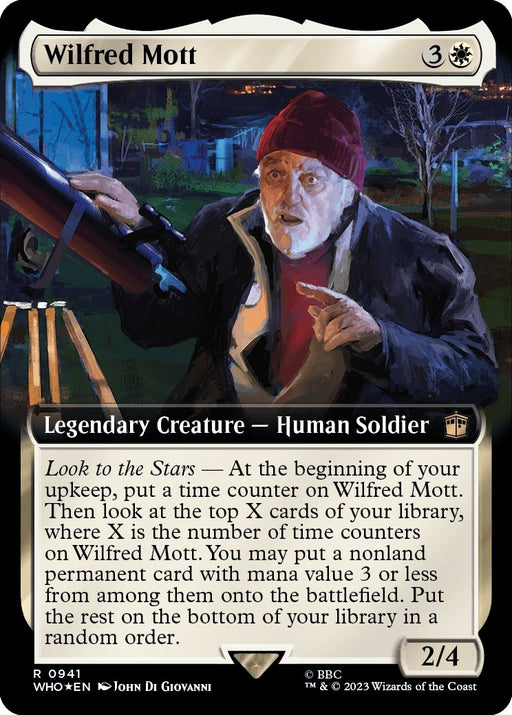 Wilfred Mott Extended Art Surge Foil