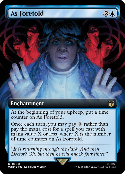 As Foretold Extended Art Surge Foil