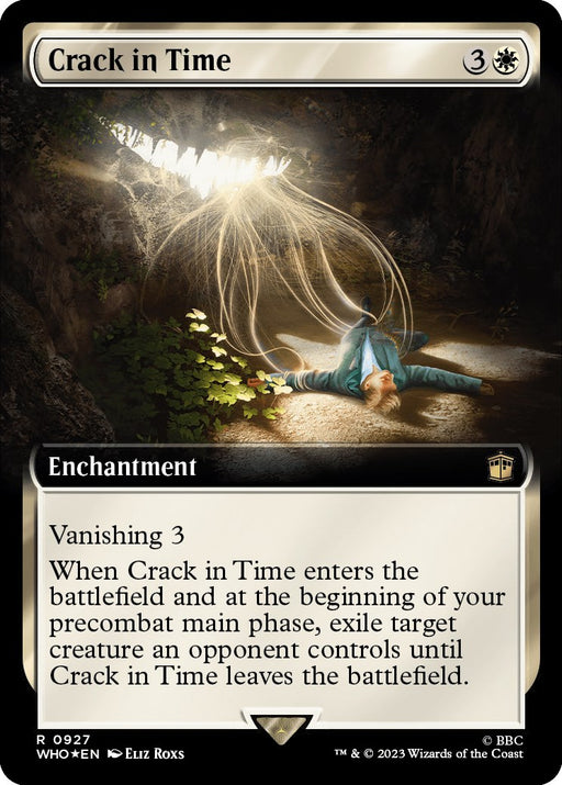 Crack in Time Extended Art Surge Foil