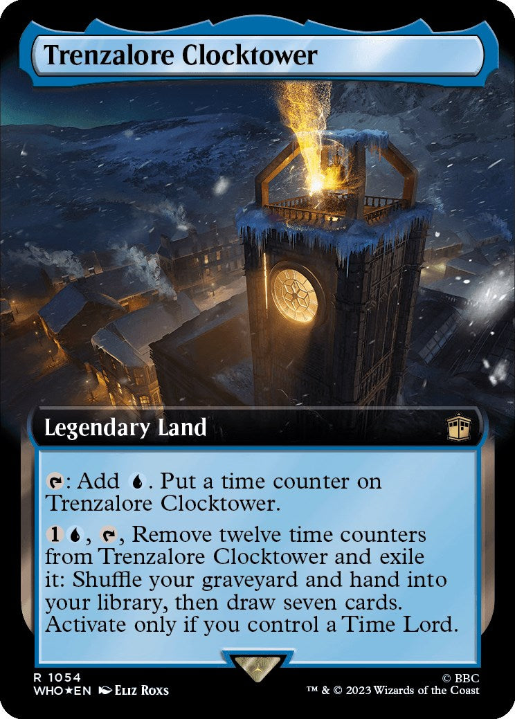 Trenzalore Clocktower Extended Art Surge Foil