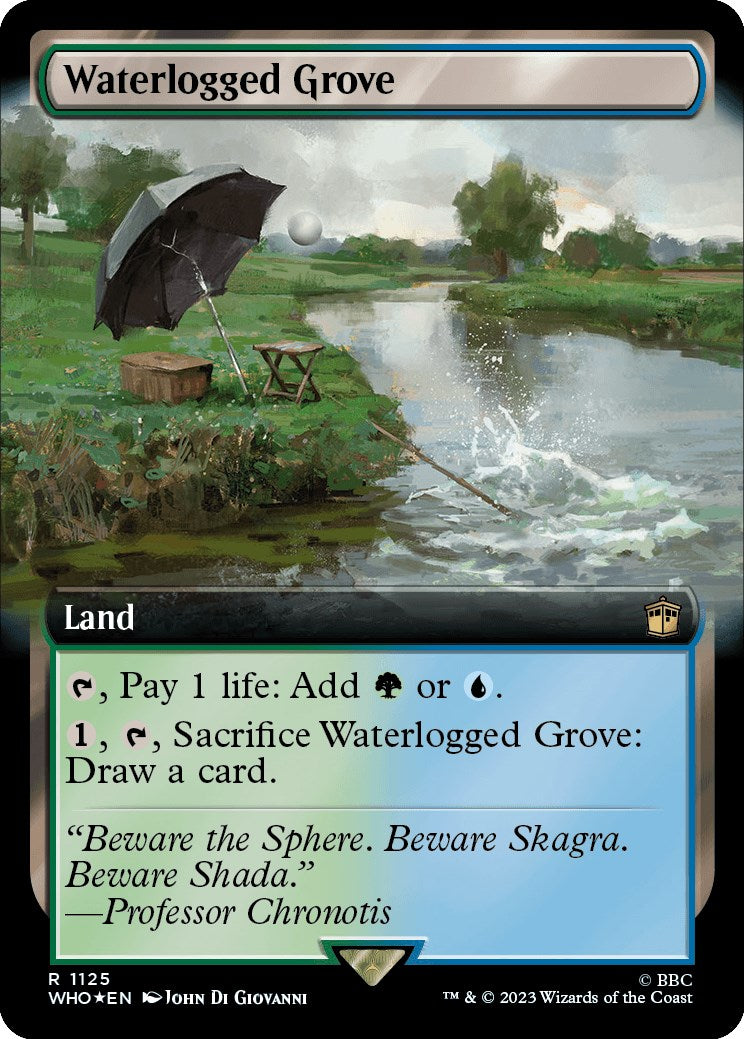 Waterlogged Grove Extended Art Surge Foil