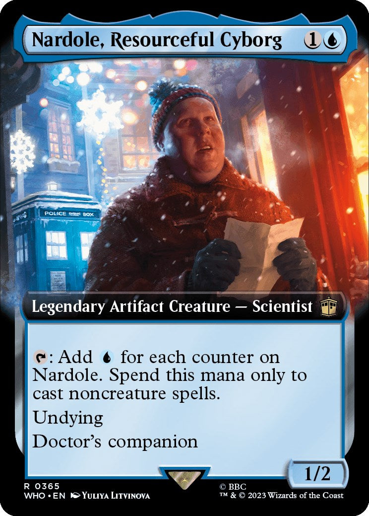 Nardole Resourceful Cyborg Extended Art
