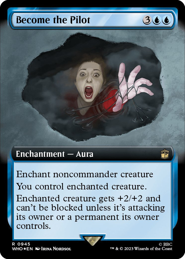Become the Pilot Extended Art Surge Foil