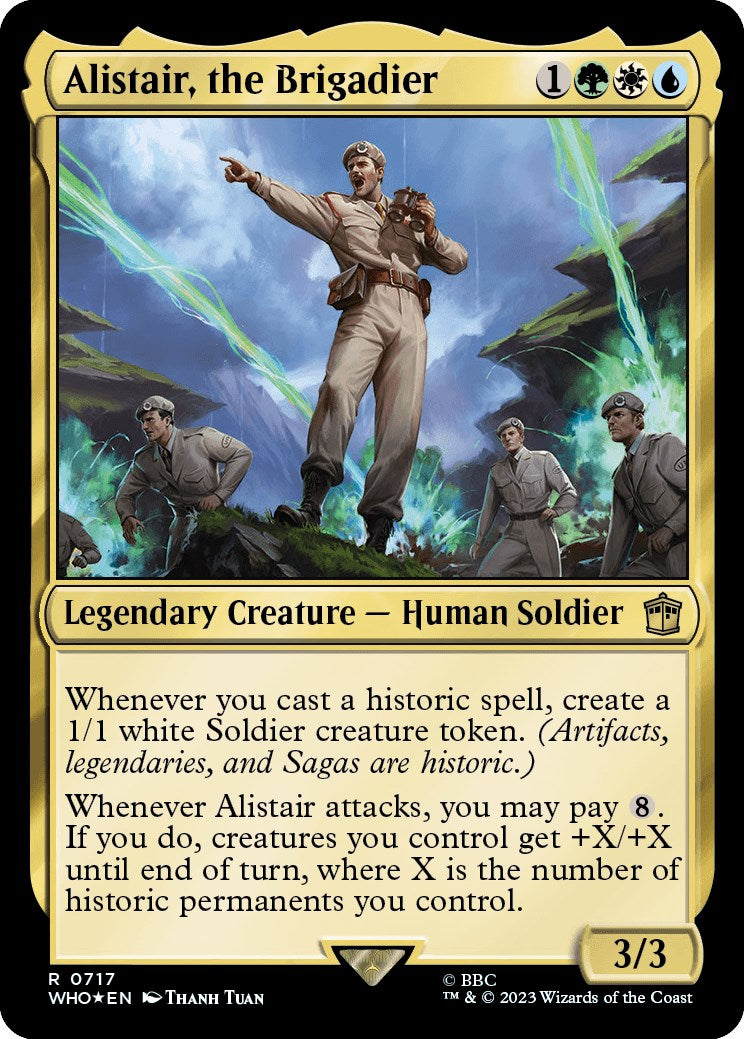 Alistair the Brigadier Surge Foil