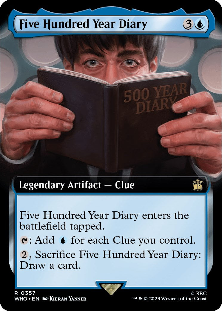 Five Hundred Year Diary Extended Art