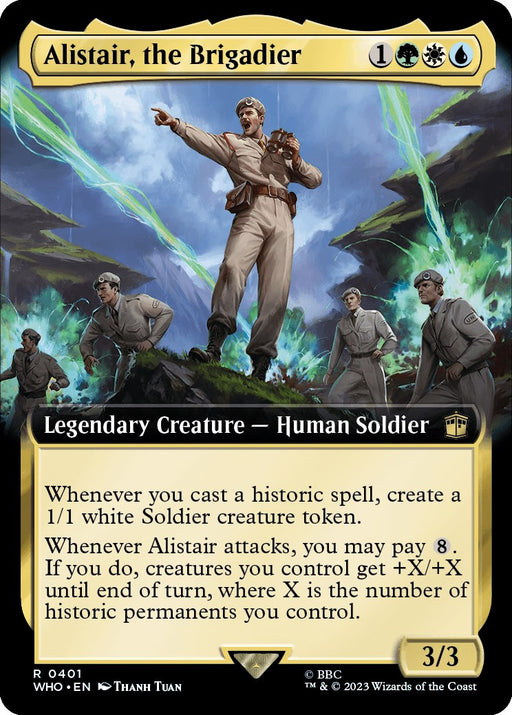Alistair the Brigadier Extended Art