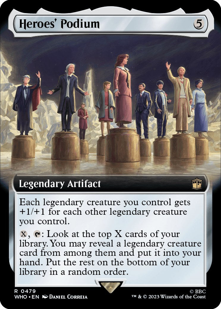 Heroes Podium Extended Art