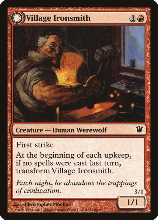 Village Ironsmith - Innistrad #168 Magic: The Gathering card