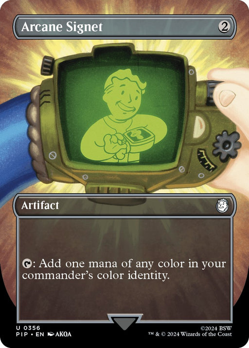 Arcane Signet Borderless